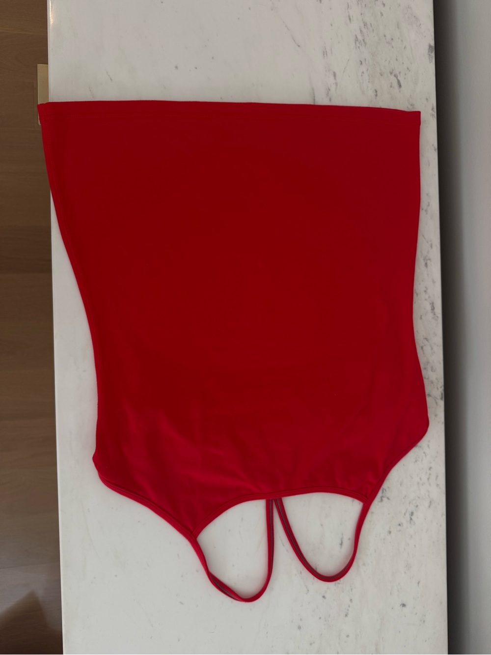 lululemon athletica Red Sports Tank, Black Pinstriped Tank & Shorts Set - Picture 3 of 7